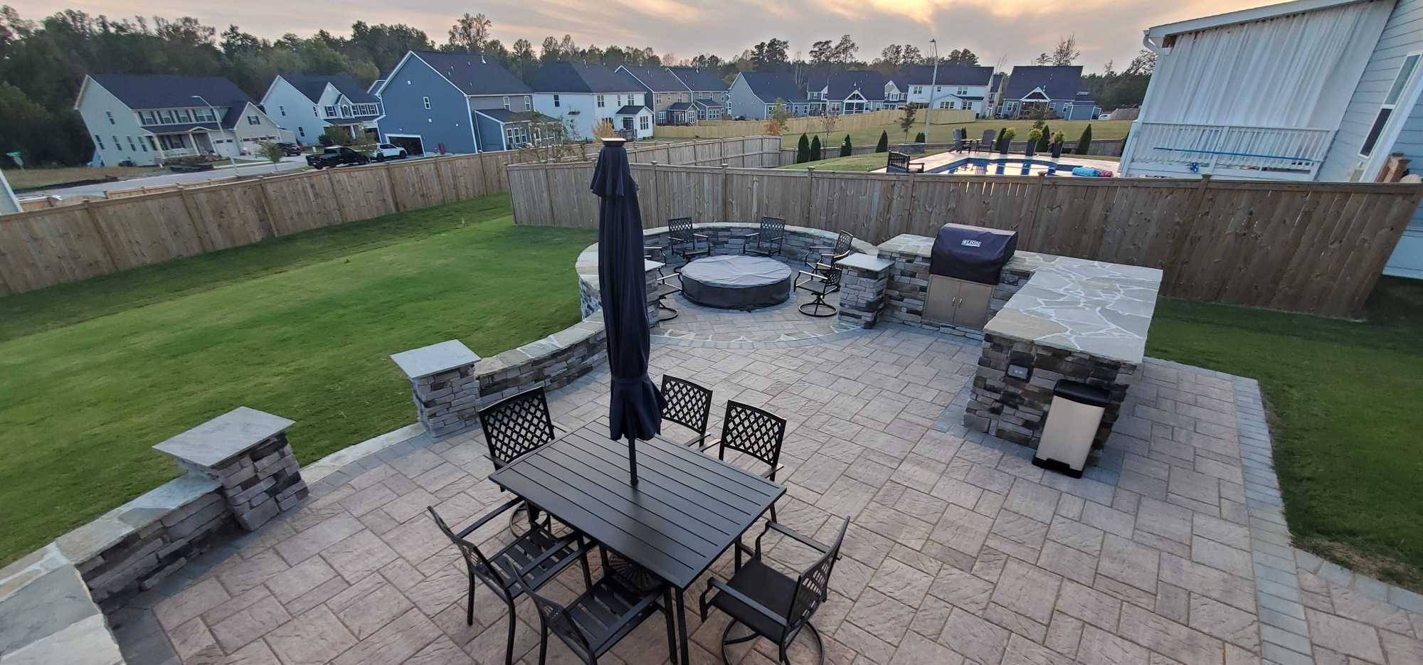 Raleigh Hardscaping Stone Pavers, Gas Fire Pits Wilmington Nc